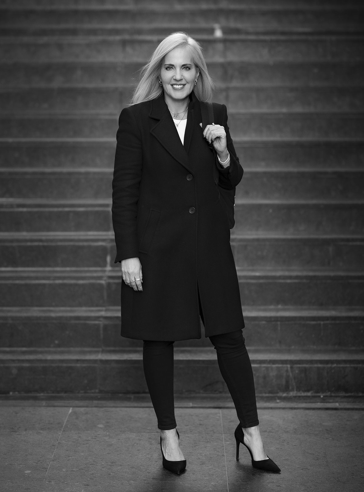 עו״ד דורית פרידמן בשחור לבן